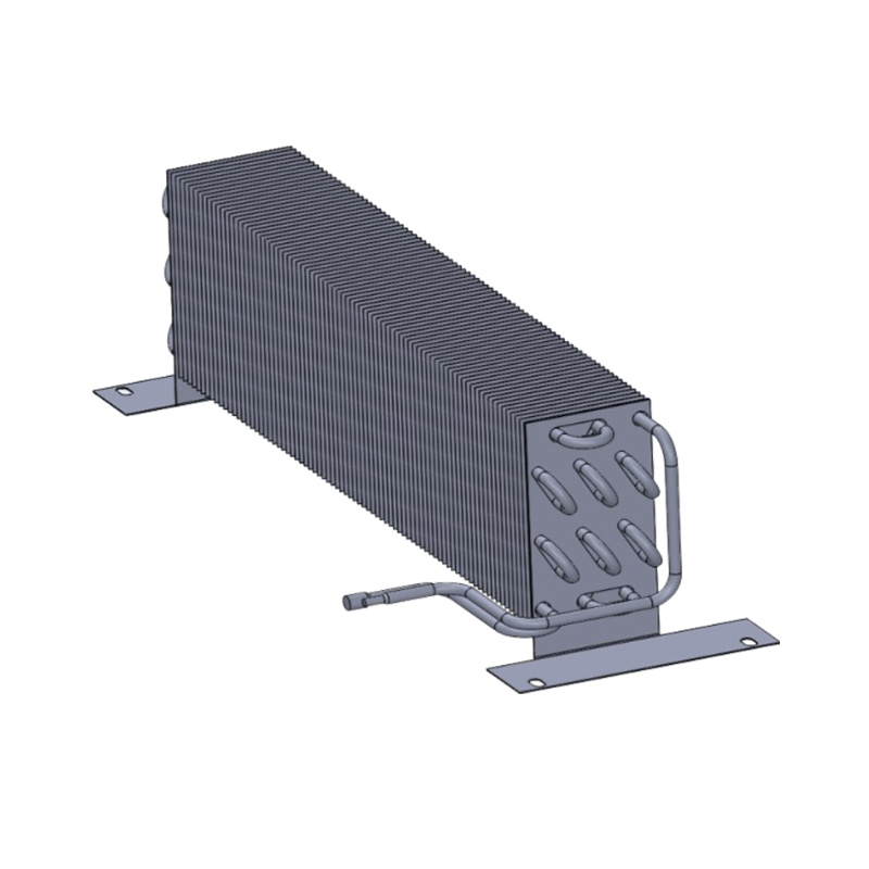 ∮6-66 Fin Series Inclined Three-Layer Tube Aluminum Tube Fin Evaporator